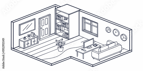 A beautifully designed living room with a cozy fireplace and a comfortable sofa