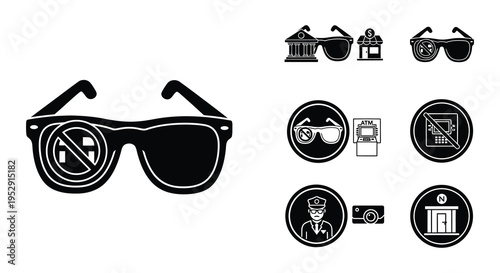 Prohibited actions no disguises photography or access to atms