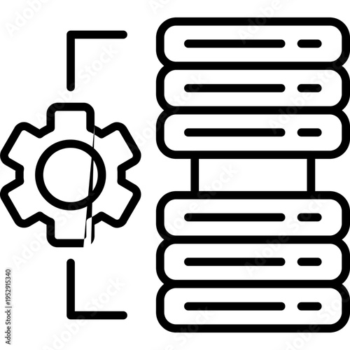 Business Analytics line icon