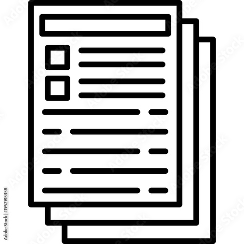 Business Analytics line icon