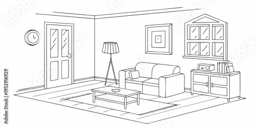 A cozy living room with a fireplace, sofa, and various decorative items.