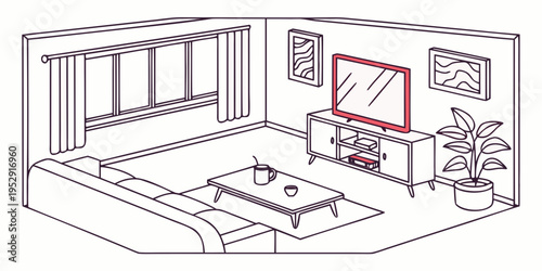 A cozy bedroom with a large bed, a television, and a window.