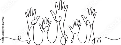 Hand drawn of three white sheep with curly wool and black faces