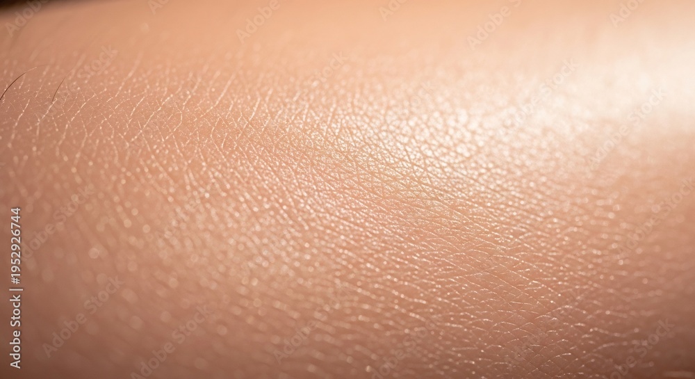 Fototapeta premium Close-up of Healthy Skin with Natural Glow 