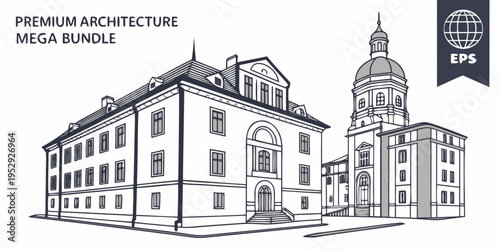 Historic architectural marvel with intricate details and towering spires