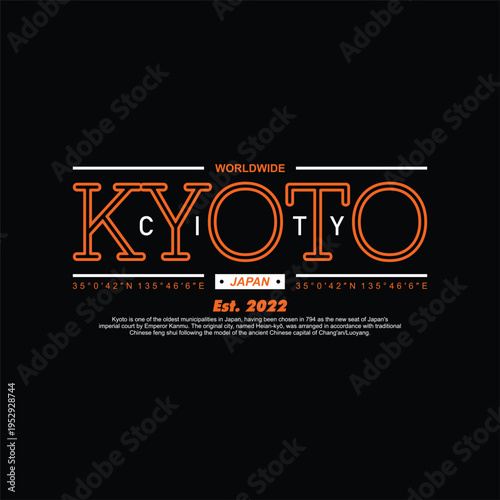 kyoto city japan simple vintage fashion