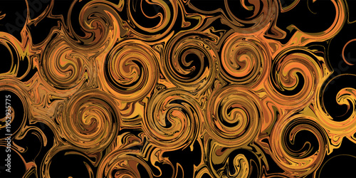 Mixture of acrylic paints. Liquid marble texture. Fluid art. Applicable for design cover, presentation, invitation, flyer, annual report, poster, desing packaging. Modern artwork - Vector