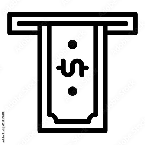 money withdrawal icon