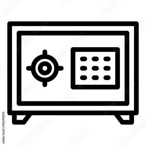 safe deposit box icon