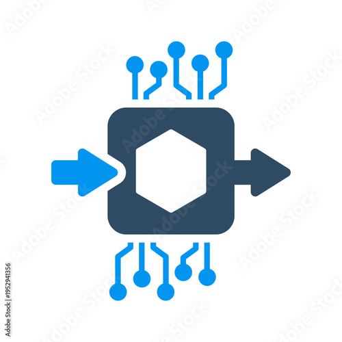 AI Inference Node Decision Flow
