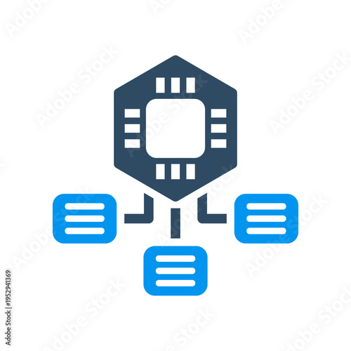 Language Processing Chip Network Structure
