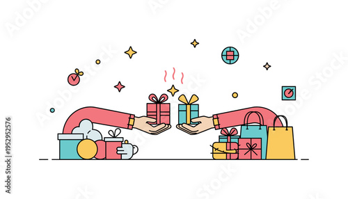 Unwrapping small purchases with best friends at home after a shopping day, celebrating tiny treasures and the warmth of friendship in a cozy setting.