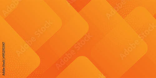 Abstract orange and yellow geometric background. Modern concept for graphic design, background, web design, poster, banner, book, slideshow. Vector illustration