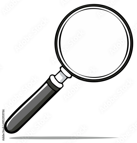 Magnifying Glass Tool for Research and Discovery Investigation