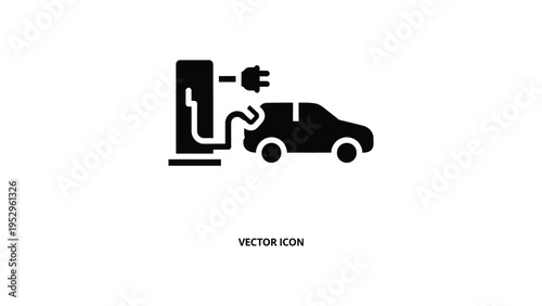 Electric vehicle charging at a modern charging station