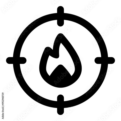 aim fire icon