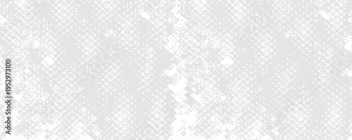 White ai dots simple texture with a grid of white halftone dots on a gray backdrop