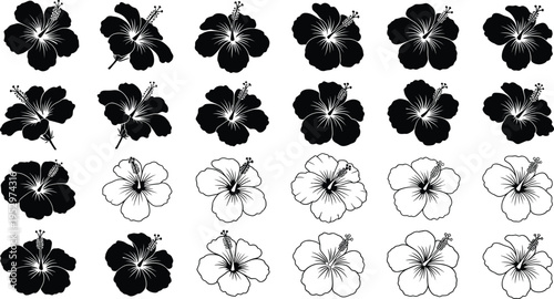 Pirate captain silhouette standing with sword wearing traditional hat and long coat cad drawing flat vector illustration flavector isolated design.