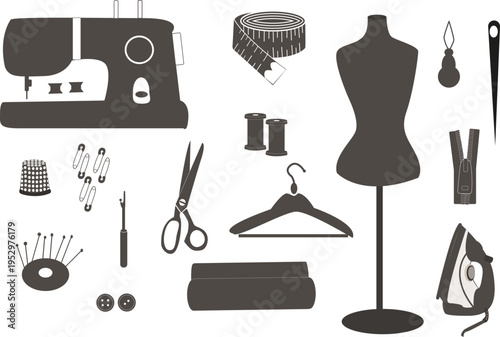 Sewing tools and tailoring set