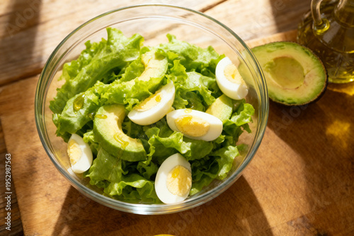 Steps to making avocado salad. Step 4 of 4