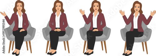 Young male character pose sheet in teal sweatshirt and dark trousers featuring various expressive gestures and standing angles