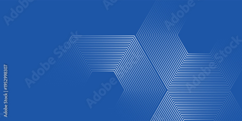 Minimalist White and Blue Tech Vector Backdrop