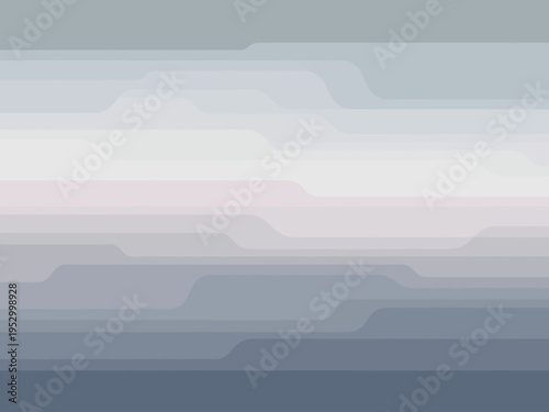 Soft Focused White Clouds in Sky.