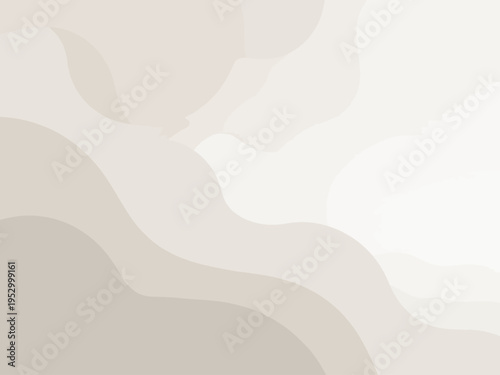 Abstract Beige Waves Pattern Design Element.
