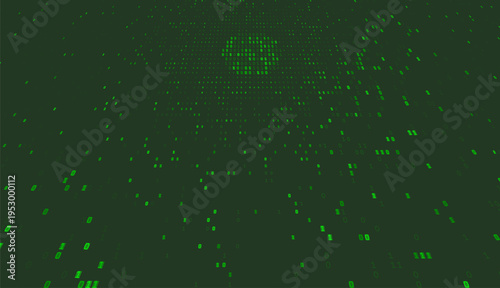 The Central Cipher - Binary Convergence with Receding Perspective and Digital Core