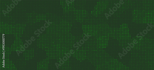 Quantum Pulse - Dynamic Organic Clusters of Binary Data in a Structured Grid