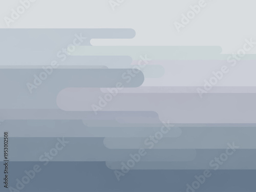 Soft Pastel Colored Horizontal Stripes Pattern.