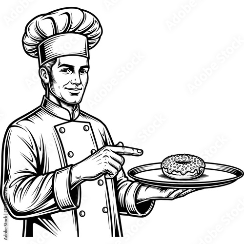 A stylish woman engrossed in a mobile phone conversation at a bustling outdoor cafe, embodying urban communication and contemporary social interaction with quiet focus