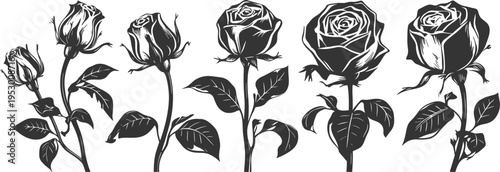 Abstract black ink splatters with hidden human silhouettes, creative artistic design, modern conceptual artwork, flat vector illustration, symbolic identity blend