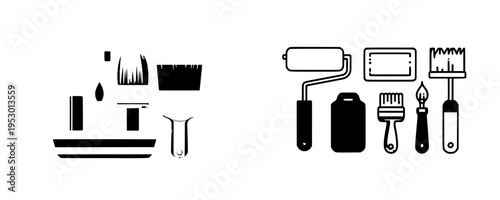 Artist's Palette of Paint Tools