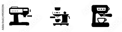 Vintage Espresso Machine - Professional Brewing Equipment