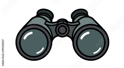 Binoculars for observation and exploration.