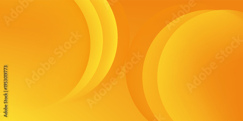 Abstract orange and yellow geometric background. Dynamic shapes composition. Cool background design for posters. Vector illustration