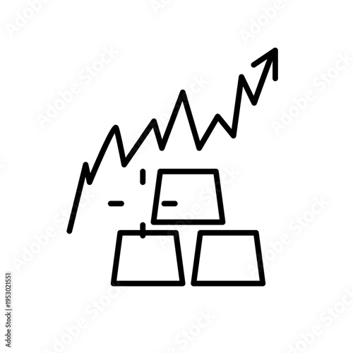 Gold raises price icon