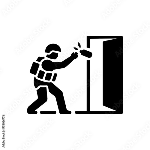 Urban Breach Room Clearance Icon