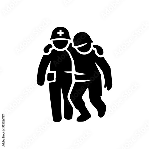 Combat Medic Casualty Evacuation Icon