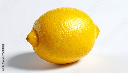 lemon on a white background