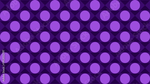 Abstract Purple Ovals Pattern Background