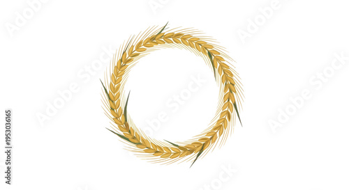Golden Crown of Thorns Symbol.