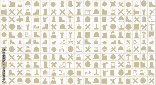 Various tools on a surface.