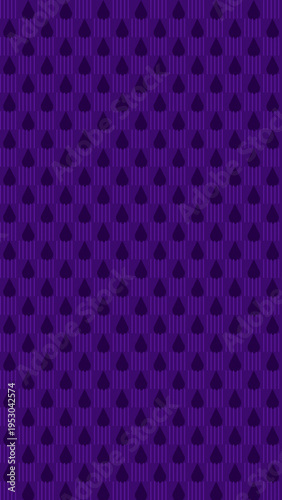 Dark Purple Triangle Geometric Seamless Pattern