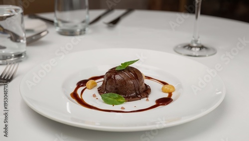 small chocolate cake