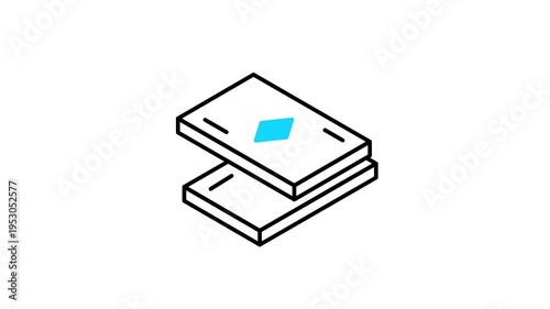 Business cards animation
