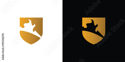 The fireproof Guarantee logo design is modern and unique