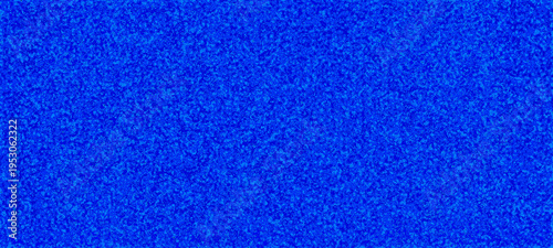 This vibrant abstract texture features a dense, grainy pattern in electric blue. Its high-contrast, speckled look makes it an ideal background for modern digital art and design.