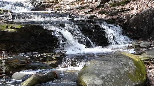 cascading water at barrett park